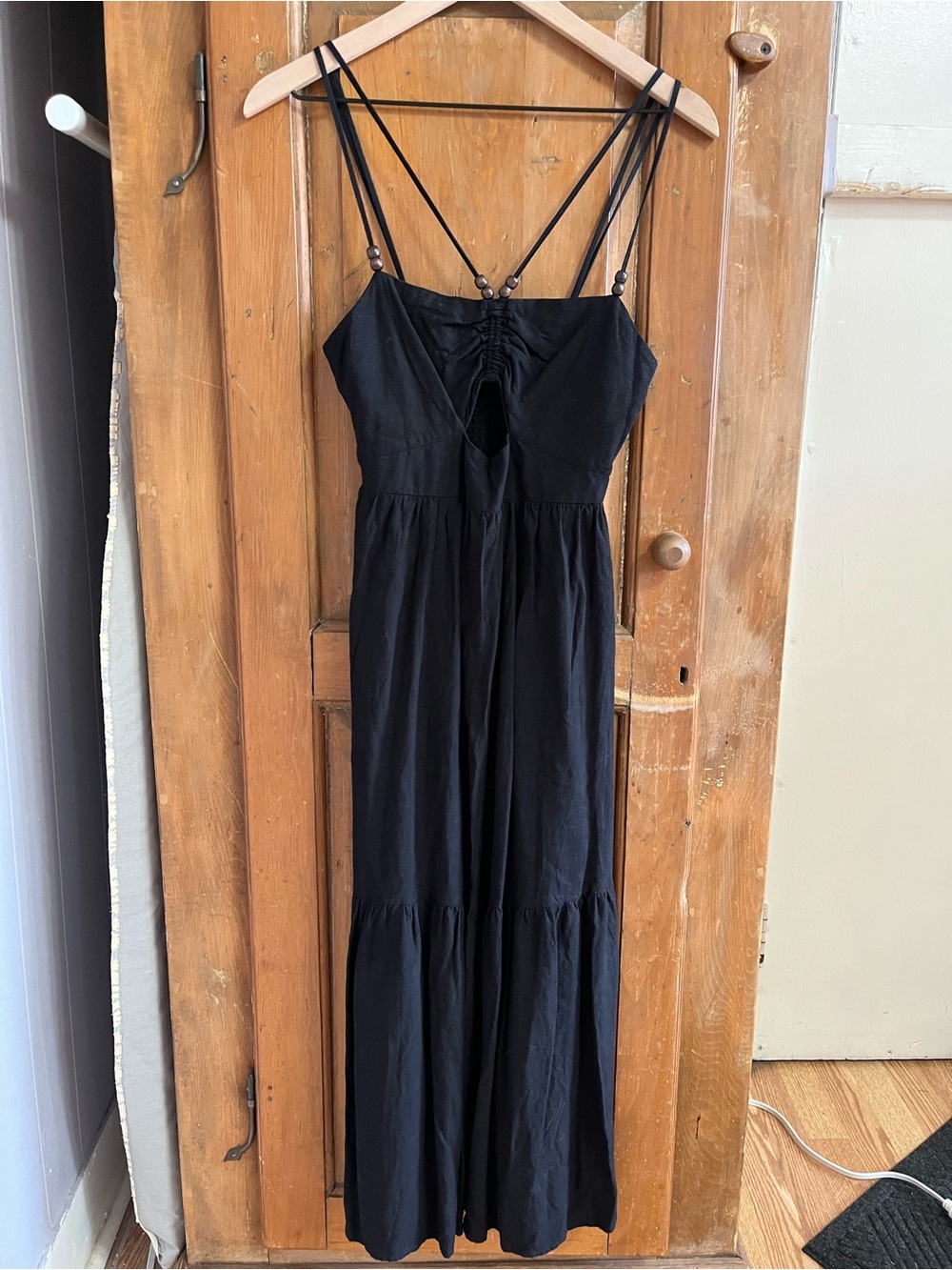 Jason Wu Strappy Cut-Out Midi Dress